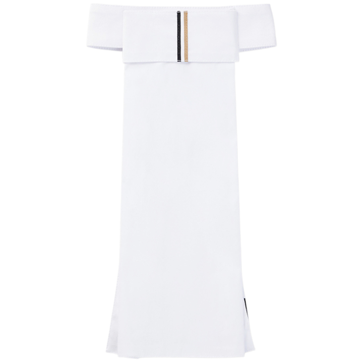Plastron Signature Weiß in der Gruppe Reitbekleidung / Accessoires / Reitkrawatte bei Equinest (4613B4U20031WH)