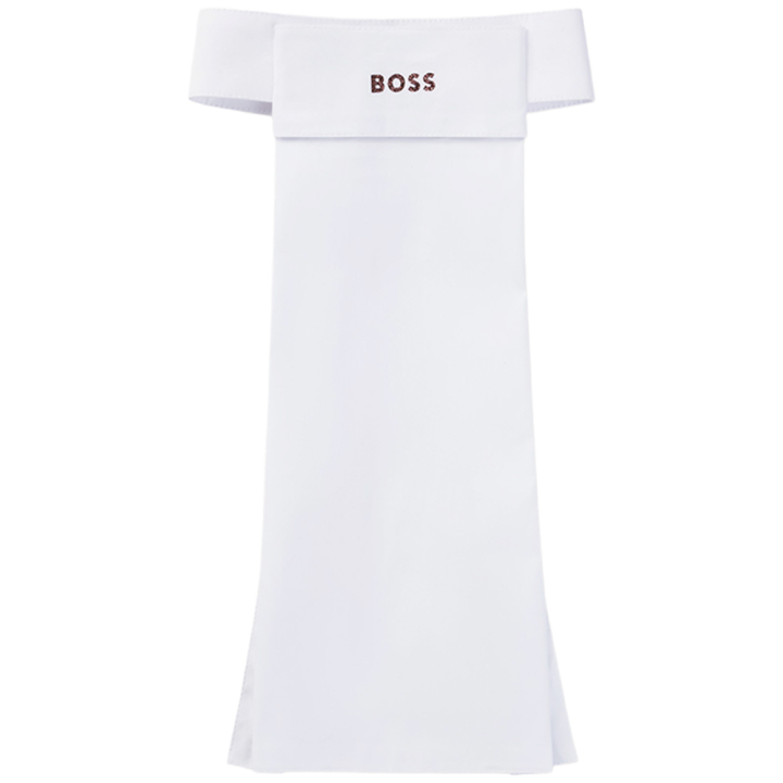 Plastron Glitter Logo Weiß in der Gruppe Reitbekleidung / Accessoires / Reitkrawatte bei Equinest (4613B4U20041WH)