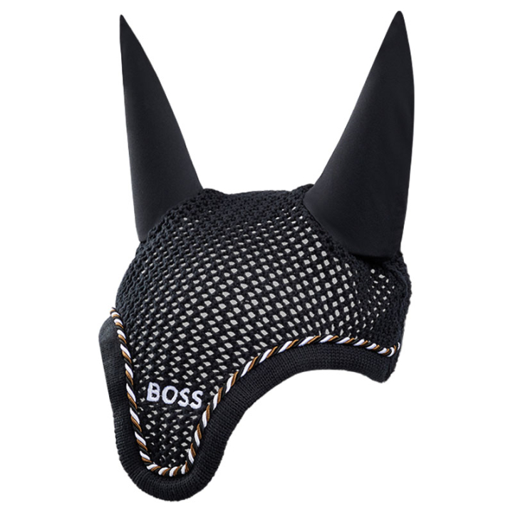 Haube Signature Schwarz in der Gruppe Pferdezubehör & Pferdebedarf / Fliegenhauben bei Equinest (4626B1H11020BA_r)