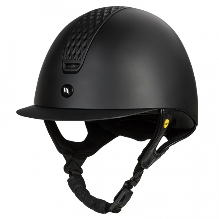 Reithelm MIPS Silves Smooth Top Schwarz in der Gruppe Reitausrüstung / Reithelme / MIPS-Reithelme bei Equinest (47100001BA_r)