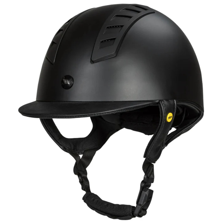 Reithelm MIPS Neoz Smooth Top Schwarz in der Gruppe Reitausrüstung / Reithelme / MIPS-Reithelme bei Equinest (47300001BA_r)