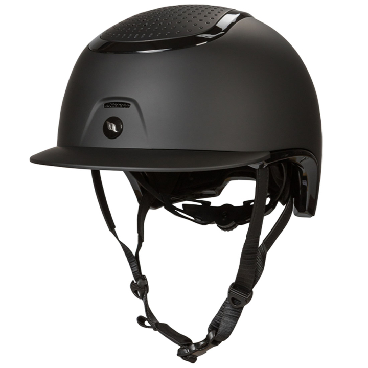 Reithelm MIPS Strixx Matte/Glossy Schwarz in der Gruppe Reitausrüstung / Reithelme / MIPS-Reithelme bei Equinest (47500001BA_r)