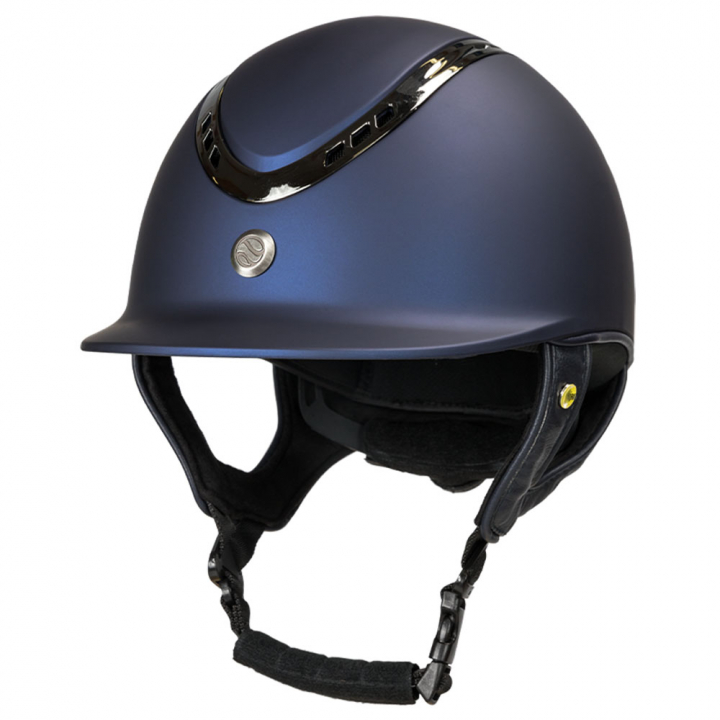 Reithelm EQ3 Pardus mit Schraube Smooth Top Marineblau in der Gruppe Reitausrüstung / Reithelme / MIPS-Reithelme bei Equinest (49420000NA)