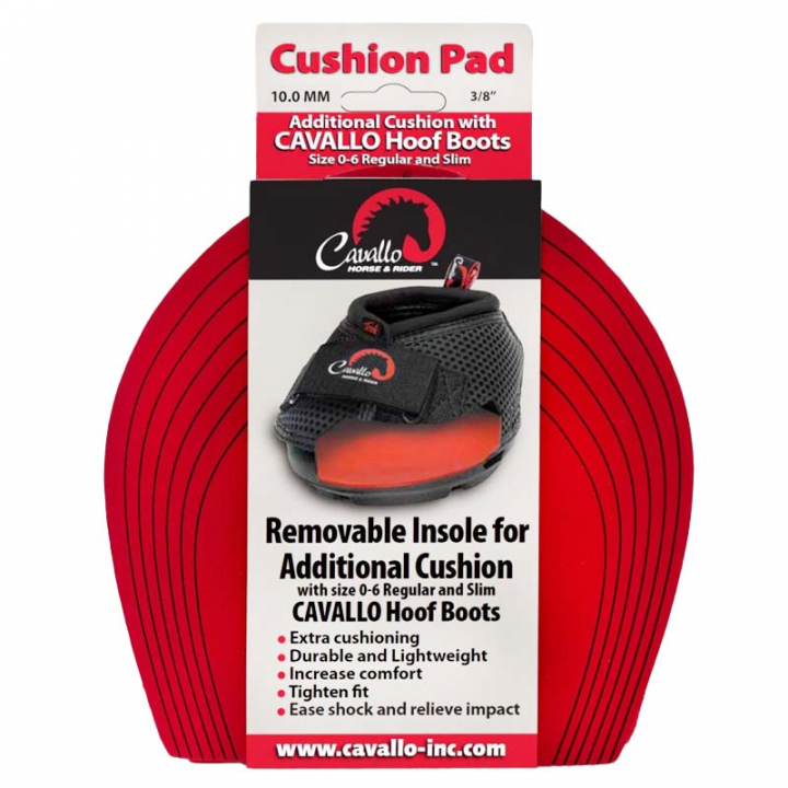 Einlegesohlen Cushion Pads 2-pack 10mm in der Gruppe Pferdezubehör & Pferdebedarf / Hufschuhe & Zubehör bei Equinest (5101962405-10)