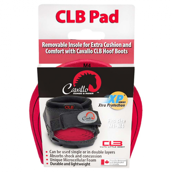 Einlegesohlen CLB Cushion Pads 2-pack in der Gruppe Pferdezubehör & Pferdebedarf / Hufschuhe & Zubehör bei Equinest (5101962412)