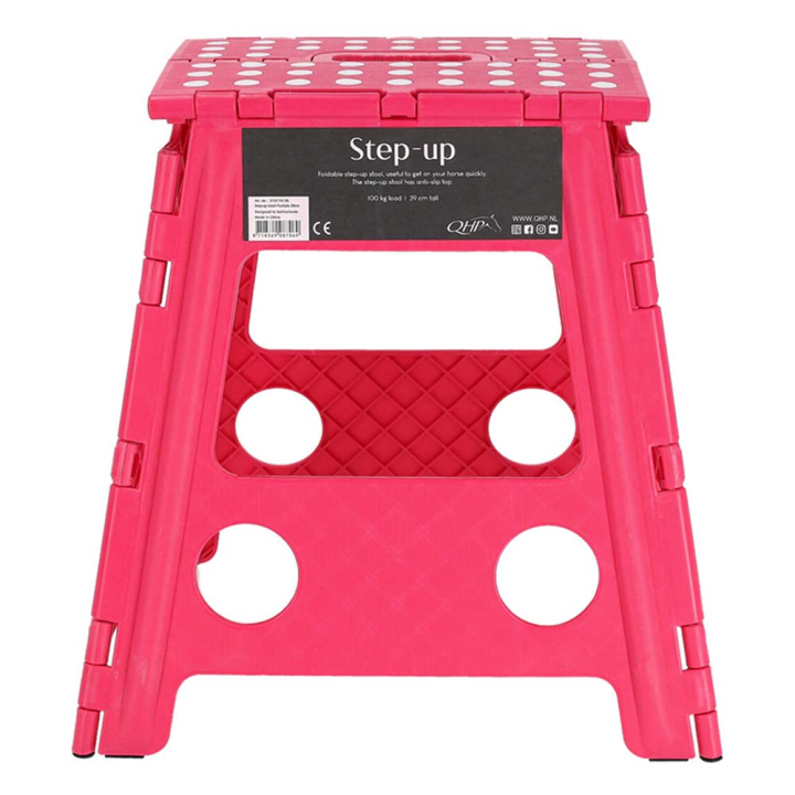 Klapphocker Step-Up Fuchsia in der Gruppe Stall & Weide / Stallzubehör / Hocker & Aufstieghilfen bei Equinest (5101FU39FU)