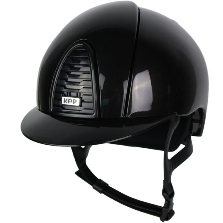 Reithelm Cromo 2.0 Shine Schwarz/Schwarz in der Gruppe Reitausrüstung / Reithelme / Standardschirm bei Equinest (51090211020002BABA_r)