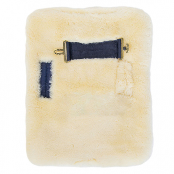 Brusterweiterung Vegan Sheepskin 1 Buckle Natur in der Gruppe Pferdedecken / Pferdedecken-Zubehör / Ersatzteile bei Equinest (52184NAT-1)