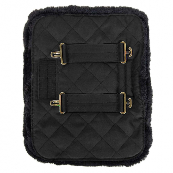 Brusterweiterung Quilted with Vegan Sheepskin Schwarz in der Gruppe Pferdedecken / Pferdedecken-Zubehör / Ersatzteile bei Equinest (52186BA-2)