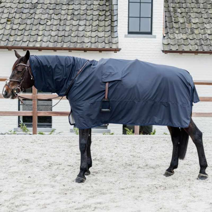 Regendecke Hurricane Marineblau in der Gruppe Pferdedecken / Ausreitdecken & Nierendecken bei Equinest (52190BL)