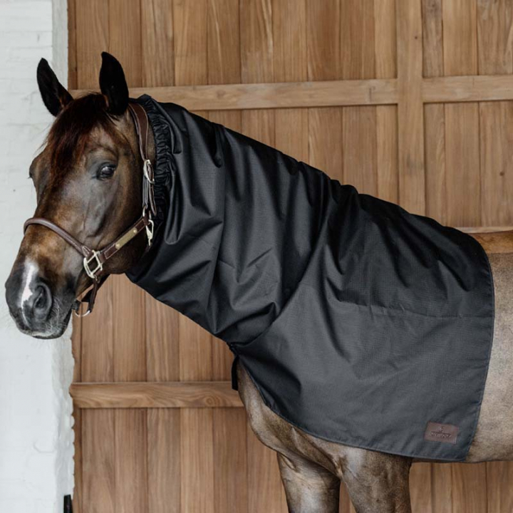 Hals Waterproof Classic 0g Schwarz in der Gruppe Pferdedecken / Halsteile bei Equinest (52224BA_r)