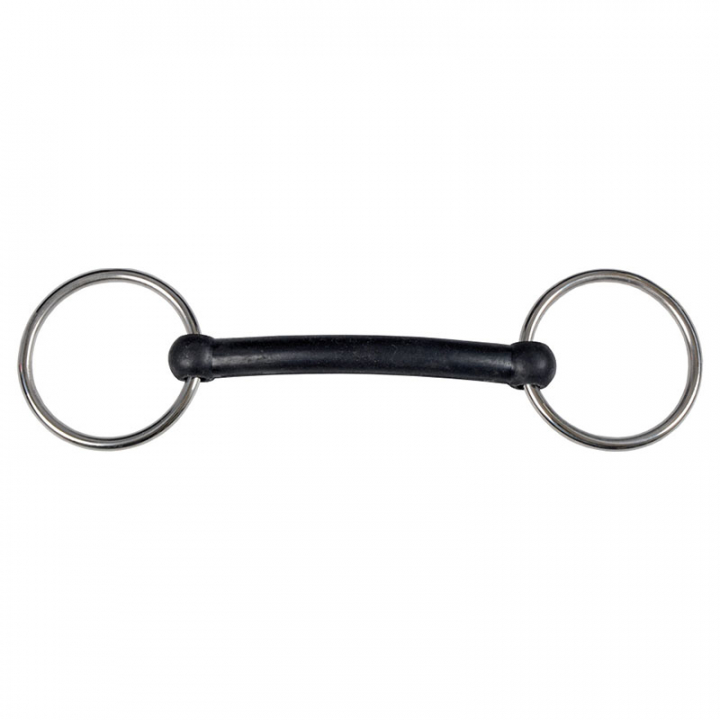 Gerades Gummi Gebiss RS HG in der Gruppe Pferdezubehör & Pferdebedarf / Gebisse / Wassertrensen bei Equinest (53074BA)
