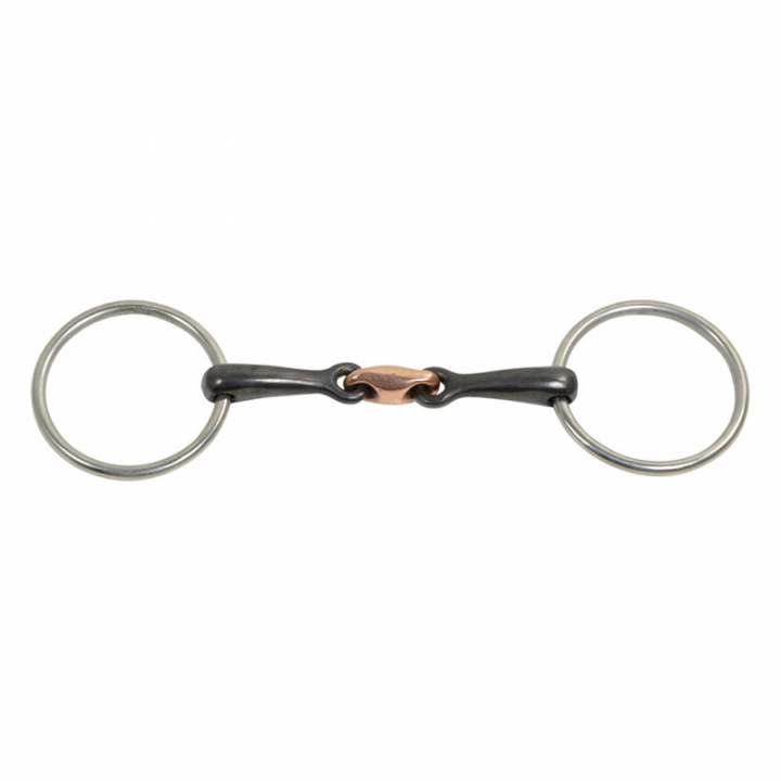 Doppelt gebrochenes Gebiss Sweet Iron HG in der Gruppe Pferdezubehör & Pferdebedarf / Gebisse / Wassertrensen bei Equinest (53229SI)