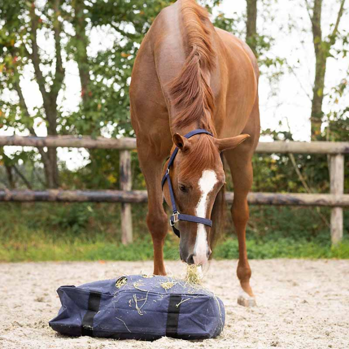 Heunetz Cushion Marineblau in der Gruppe Stall & Weide / Stallzubehör / Heunetze & Heutaschen bei Equinest (5496NA0NA)