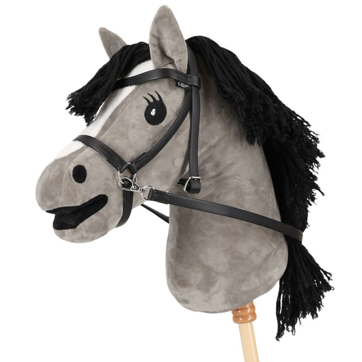 Gebisslose Trense für Steckenpferd Schwarz in der Gruppe Steckenpferde & Spielzeugpferde / Zubehör für Steckenpferde bei Equinest (5578ZW0BA)