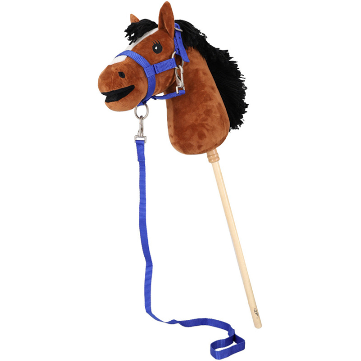 Halfter und Führstrick für Steckenpferd Blau in der Gruppe Steckenpferde & Spielzeugpferde / Zubehör für Steckenpferde bei Equinest (5581KB0BL)