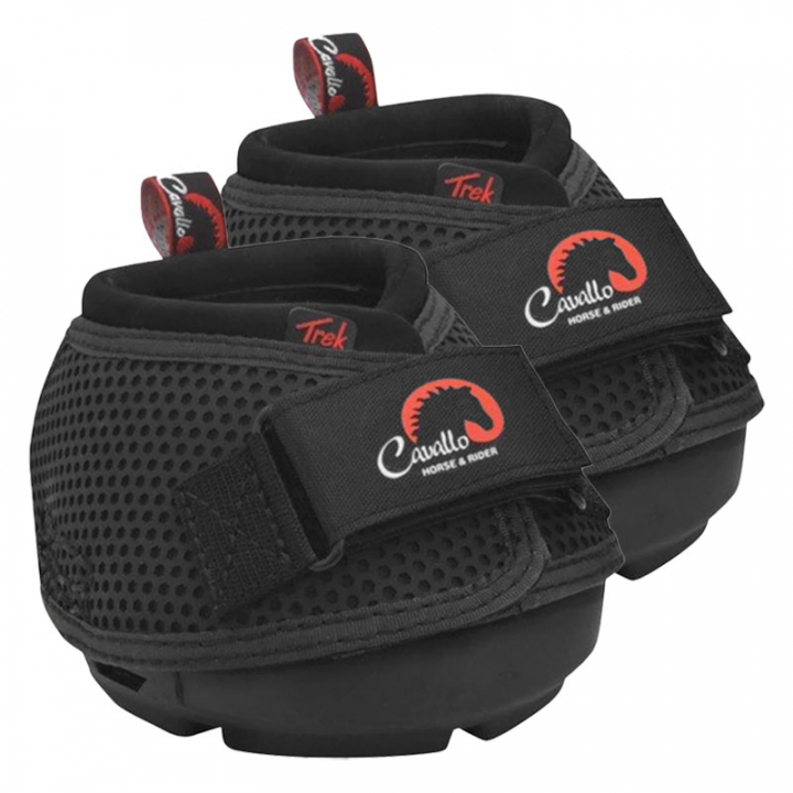 Hufschuhe Trek Slim 2-pack Schwarz in der Gruppe Pferdezubehör & Pferdebedarf / Hufschuhe & Zubehör bei Equinest (5621614017BA)