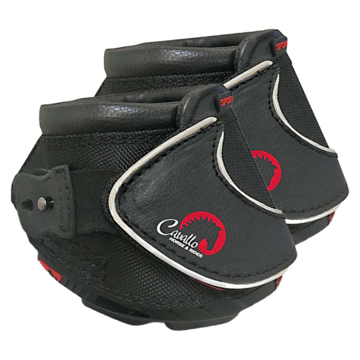 Hufschuhe Sport Slim 2-pack Schwarz in der Gruppe Pferdezubehör & Pferdebedarf / Hufschuhe & Zubehör bei Equinest (5621624017BA)