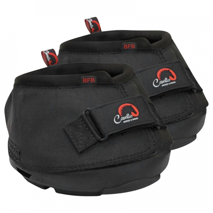 Hufschuhe BFB 2-pack Schwarz in der Gruppe Pferdezubehör & Pferdebedarf / Hufschuhe & Zubehör bei Equinest (5621634716)