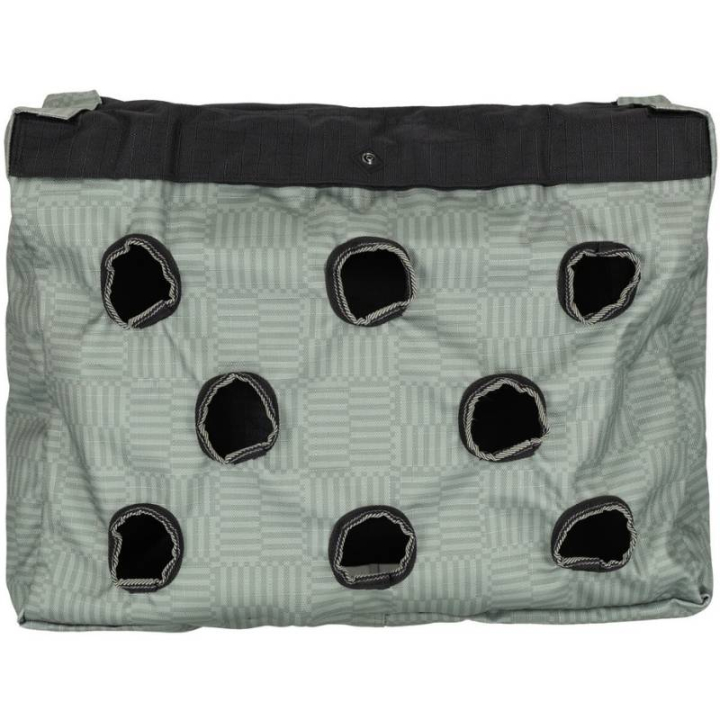 Heunetz Cushion Lineair Grün in der Gruppe Stall & Weide / Stallzubehör / Heunetze & Heutaschen bei Equinest (5703LNMT0GN)