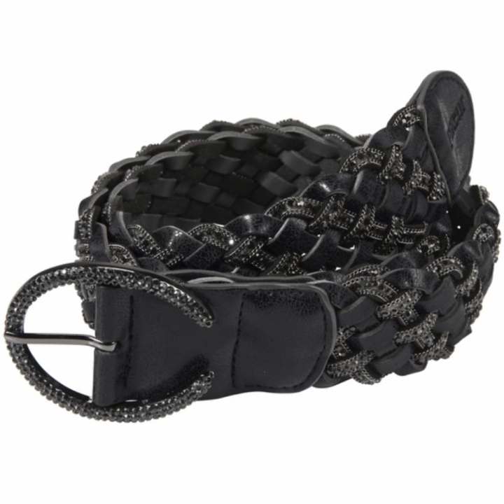 Gürtel Braided Stone Schwarz in der Gruppe Reitbekleidung / Accessoires / Gürtel bei Equinest (58210030BA_r)
