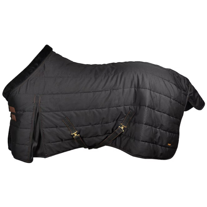 Stalldecke HS Faux Fur 200g Schwarz in der Gruppe Pferdedecken / Stalldecken bei Equinest (602270BA_r)