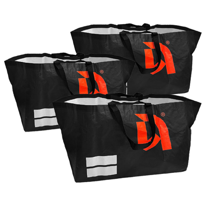 Heutasche Team Equinest Schwarz 3er-Pack in der Gruppe Stall & Weide / Stallzubehör / Heunetze & Heutaschen bei Equinest (602977BA-3pack)