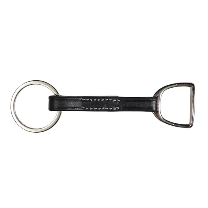 Schlüsselanhänger HS Stigbygel Schwarz/Silber in der Gruppe Reitbekleidung / Accessoires bei Equinest (603395BASI)