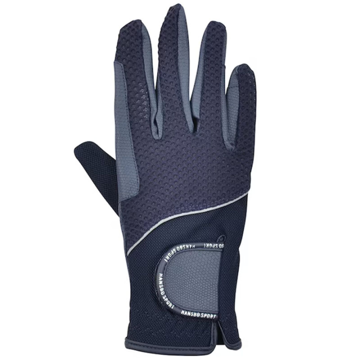 Reithandschuhe HS Mesh Touch Marineblau in der Gruppe Reitbekleidung / Reithandschuhe bei Equinest (603443NA_r)
