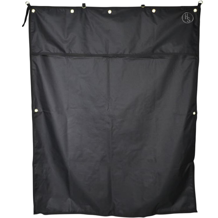 Stallvorhang HS 600D Schwarz in der Gruppe Stall & Weide / Stallzubehör / Boxenvorhänge & Boxensperren bei Equinest (603587BA)
