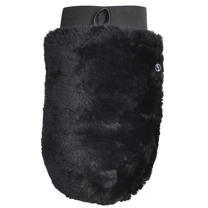 Grooming Handschuh HS Faux Fur Schwarz in der Gruppe Pflegeprodukte / Pferdebürsten / Putzhandschuhe bei Equinest (603862BA)
