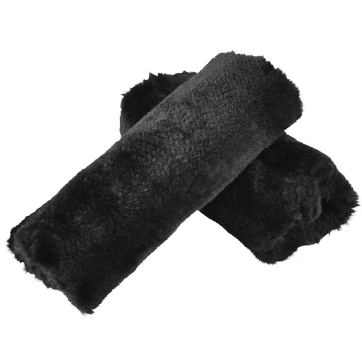 Frontschnallenschutz HS Teddy 2-pack Schwarz in der Gruppe Pferdedecken / Pferdedecken-Zubehör bei Equinest (603960BA)
