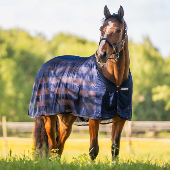 Vliegendeke HS Mesh Marineblau in der Gruppe Pferdedecken / Fliegendecken & Ekzemerdecken bei Equinest (604097nan_r)