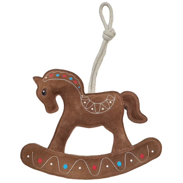 Pferdespielzeug HS Lebkuchenpferd aus Wildleder in der Gruppe Stall & Weide / Pferdespielzeug bei Equinest (604291BR)