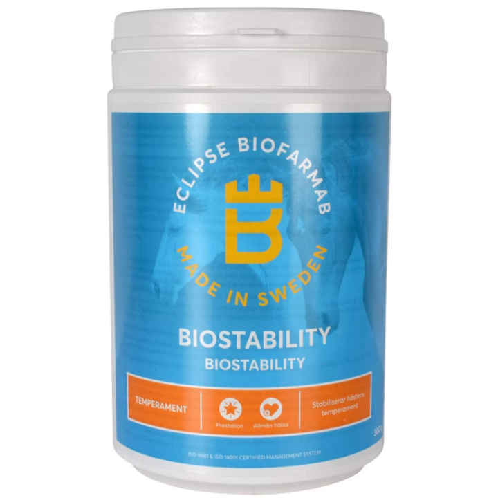 BioStability 500g in der Gruppe Zusatzfutter & Ergänzungsfuttermittel / Zusatzfutter für Pferde / Beruhigung bei Equinest (604738-500)