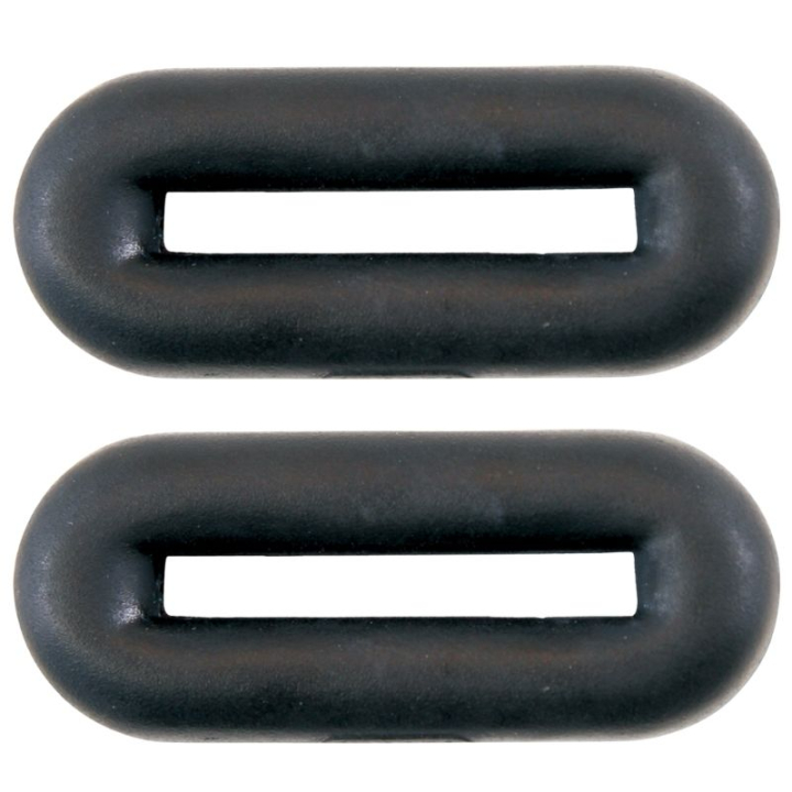 Martingalstopper Rubber 2-pack Schwarz in der Gruppe Pferdezubehör & Pferdebedarf / Zubehör bei Equinest (605901BA)