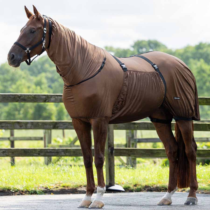 Ekzemdecke UV-Resistant Braun in der Gruppe Fliegenschutz / Fliegendecken bei Equinest (6060BR105BR_r)