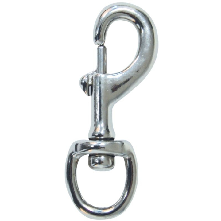Karabiner für Führstrick Snap Hook Silber in der Gruppe Pferdezubehör & Pferdebedarf / Zubehör bei Equinest (611810SI)