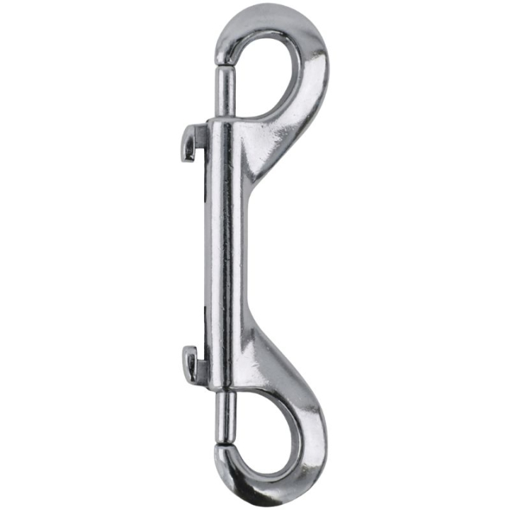Karabiner Double Silber in der Gruppe Stall & Weide / Stallzubehör / Haken & Aufhängen bei Equinest (611811SI)