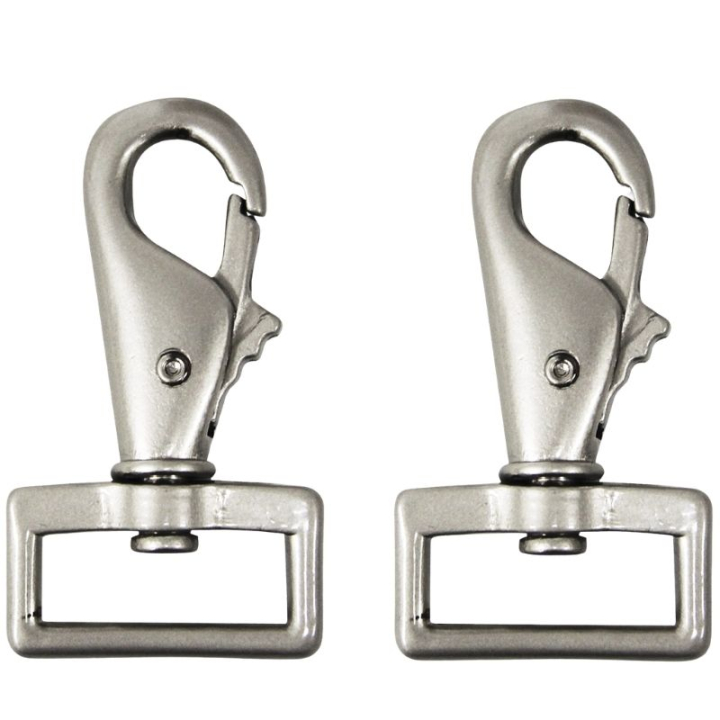 Schnallen für Pferdedecken Carabiner Silber in der Gruppe Pferdedecken / Pferdedecken-Zubehör bei Equinest (6178900SI)
