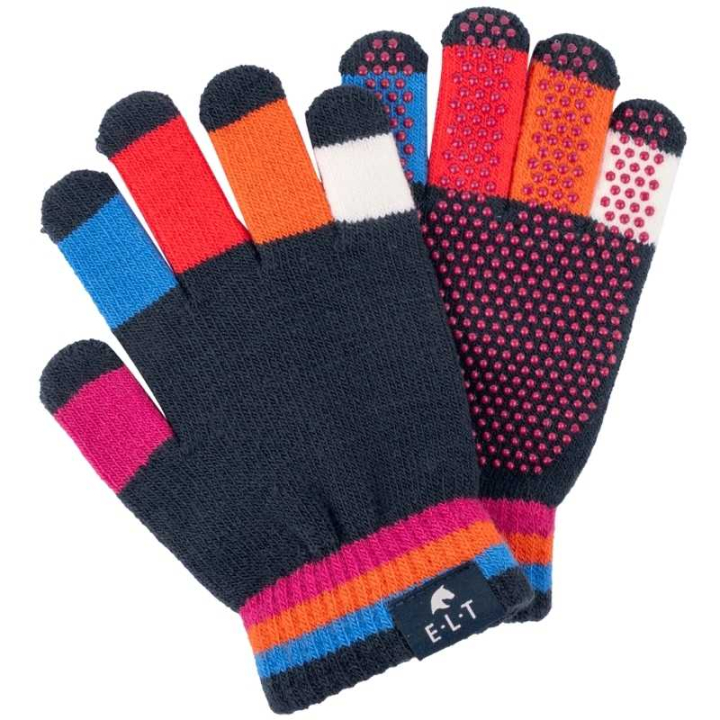 Reithandschuhe Kinder/Junior Magic Grippy Trend Mehrfarbig in der Gruppe Reitbekleidung / Reithandschuhe bei Equinest (618100MULTI)