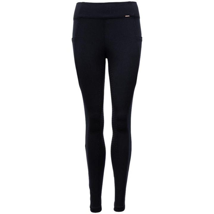Reitleggings Kinder/Junior Bitterroot Silicone Full Seat Marineblau in der Gruppe Reitbekleidung / Reithosen & Reitleggings / Reitleggings bei Equinest (628146L00110NA_r)