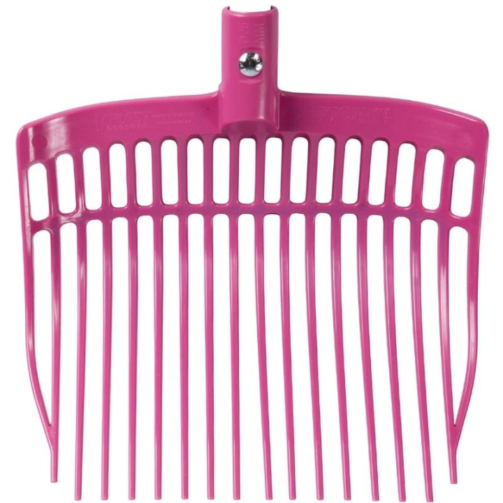 Gabelkopf Durable Lite Rosa in der Gruppe Stall & Weide / Stallzubehör / Reinigung bei Equinest (630216PI)