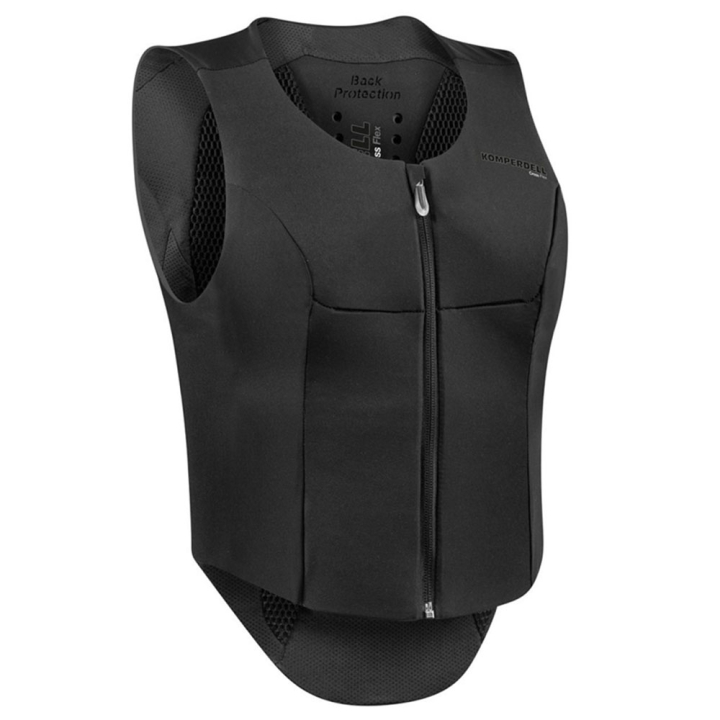 Rückenprotektor Ballistic Flex Fit Slim Schwarz/Silber in der Gruppe Reitausrüstung / Sicherheitswesten & Rückenprotektoren bei Equinest (6447BASI_r)