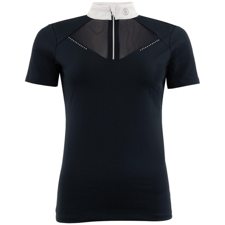 Turnieroberteil Zapopan Marineblau in der Gruppe Reitbekleidung / Langarm- & Kurzarm-Shirts / Turniershirts bei Equinest (672133L20291NA_r)
