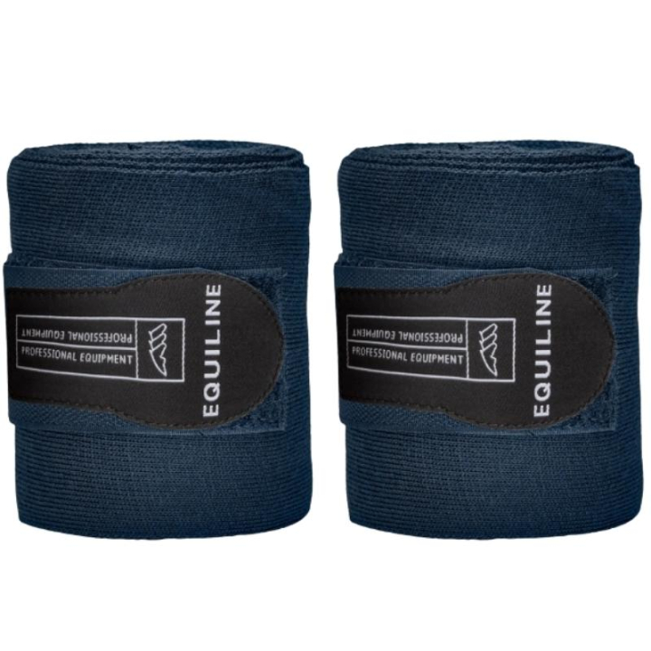Stallbandagen Marineblau in der Gruppe Pferdezubehör & Pferdebedarf / Beinschutz & Hufschutz  / Bandagen bei Equinest (701046-56_r)