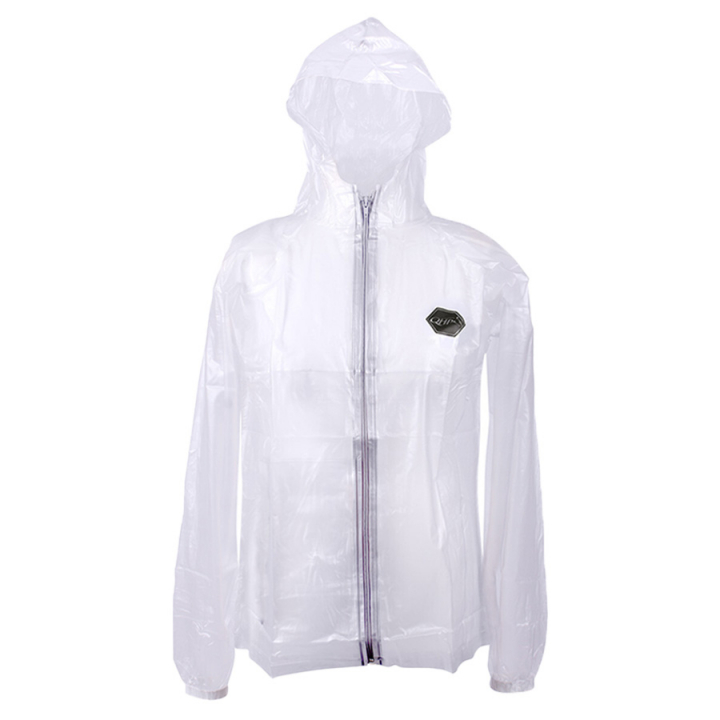 Regenjacke Kinder/Junior PVC Transparent in der Gruppe Reitbekleidung / Jacken / Regenmäntel & Regenjacken bei Equinest (7041JTR)