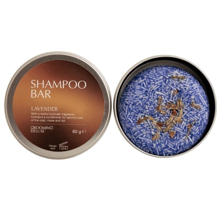 Shampoo Bar Lavender 60g in der Gruppe Pflegeprodukte / Fellpflege / Schampoo & Conditioner bei Equinest (72104LAVLPU)