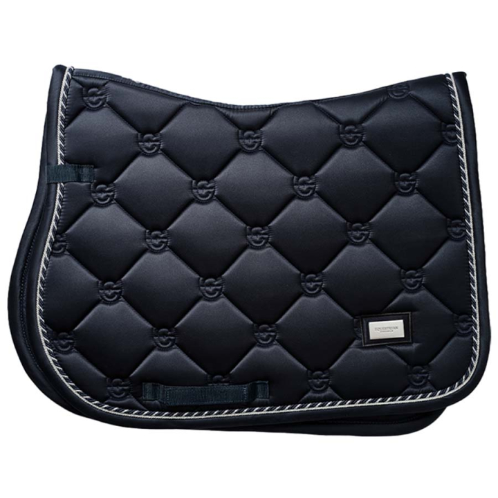 Schabracke ES Midnight Blue in der Gruppe Pferdezubehör & Pferdebedarf / Schabracken / Springschabracken & Vielseitigkeitsschabracken bei Equinest (734019280123NA_r)