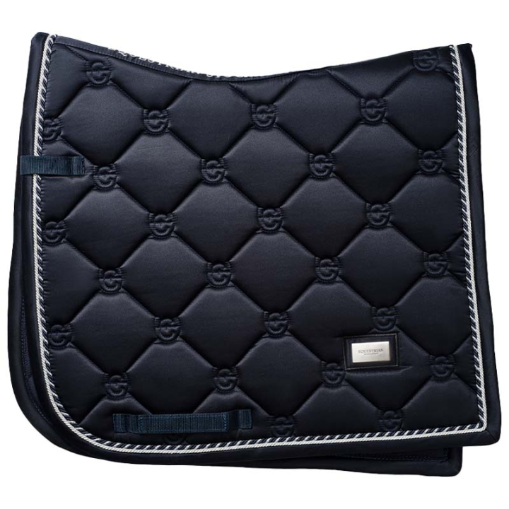 Dressurschabracke ES Midnight Blue in der Gruppe Pferdezubehör & Pferdebedarf / Schabracken / Dressurschabracken bei Equinest (734019280125NA_r)